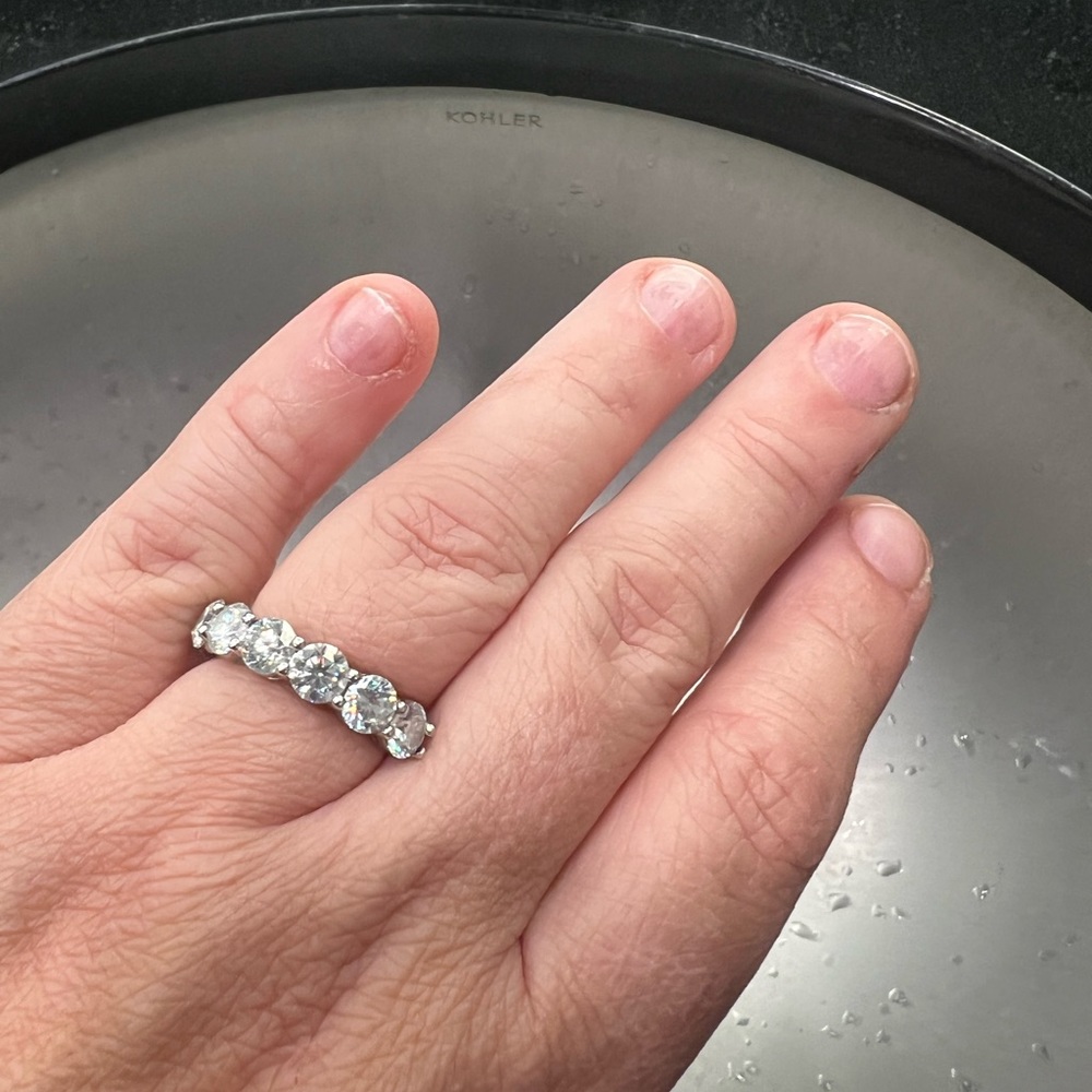 Ring mossanite - Picture 9 of 9